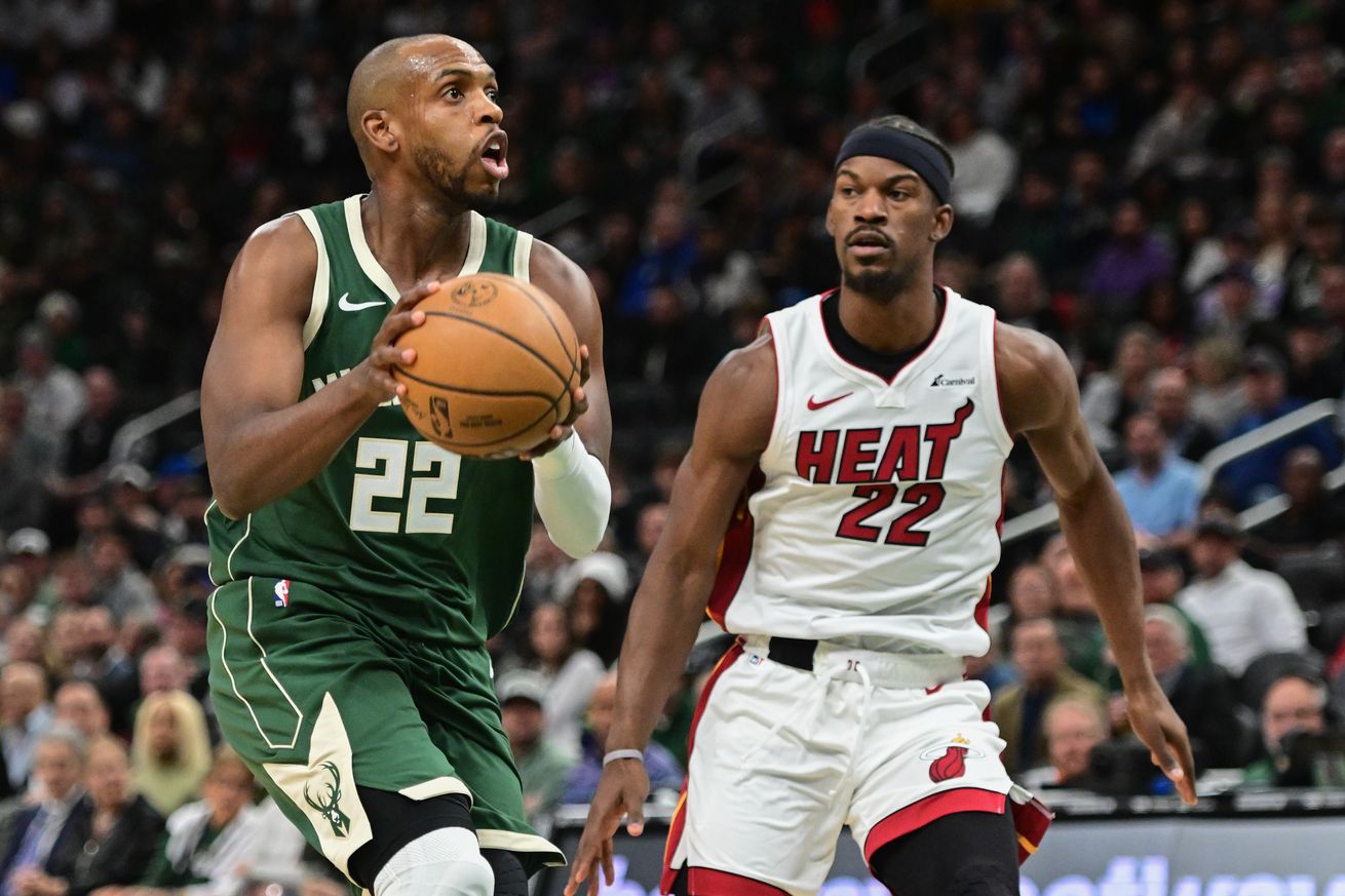 NBA: Miami Heat at Milwaukee Bucks