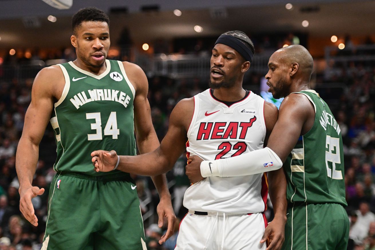 NBA: Miami Heat at Milwaukee Bucks