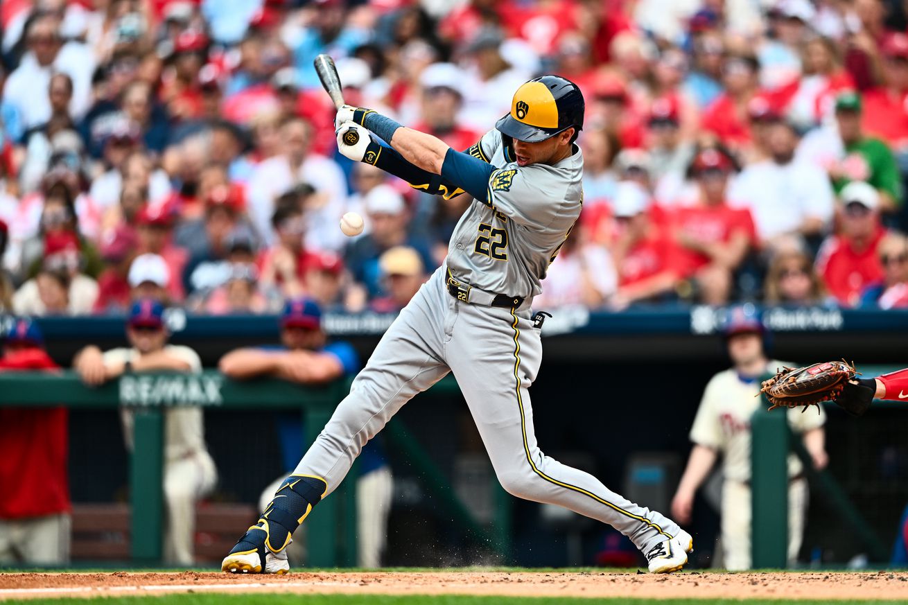 MLB: Milwaukee Brewers at Philadelphia Phillies