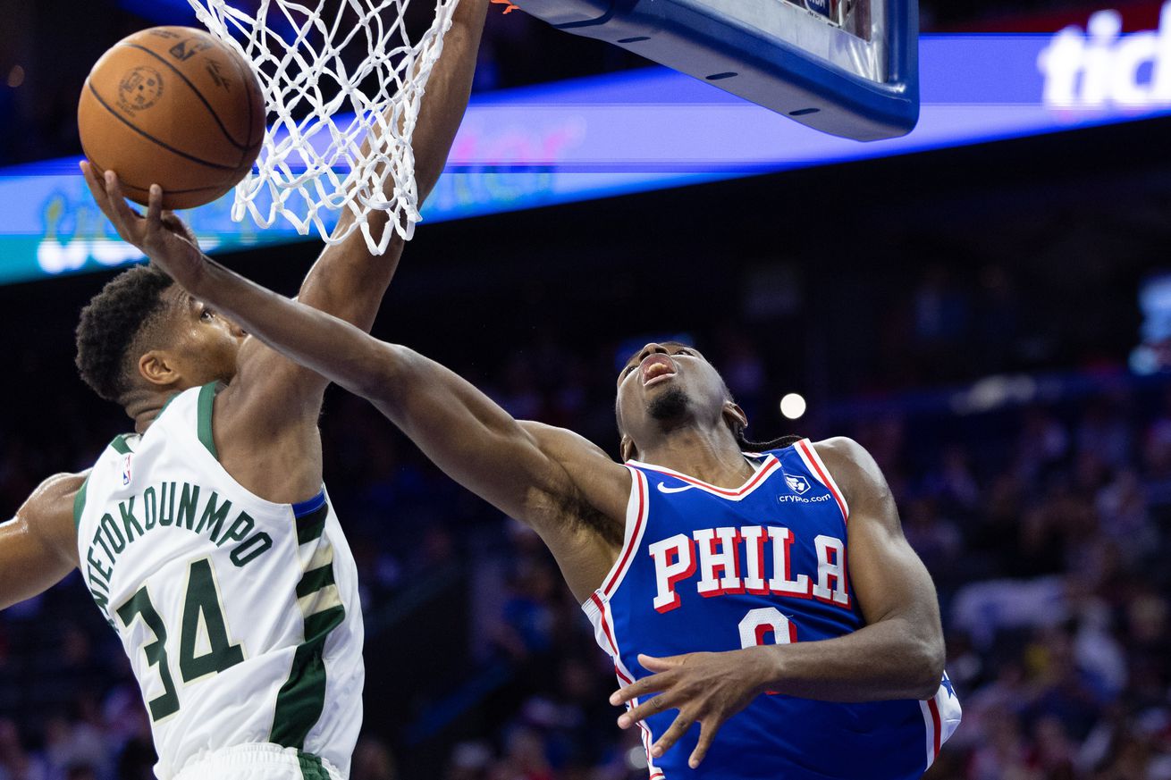 NBA: Milwaukee Bucks at Philadelphia 76ers