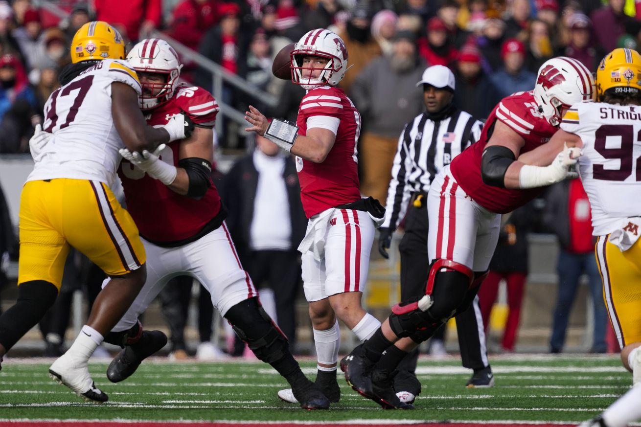 NCAA Football: Minnesota at Wisconsin