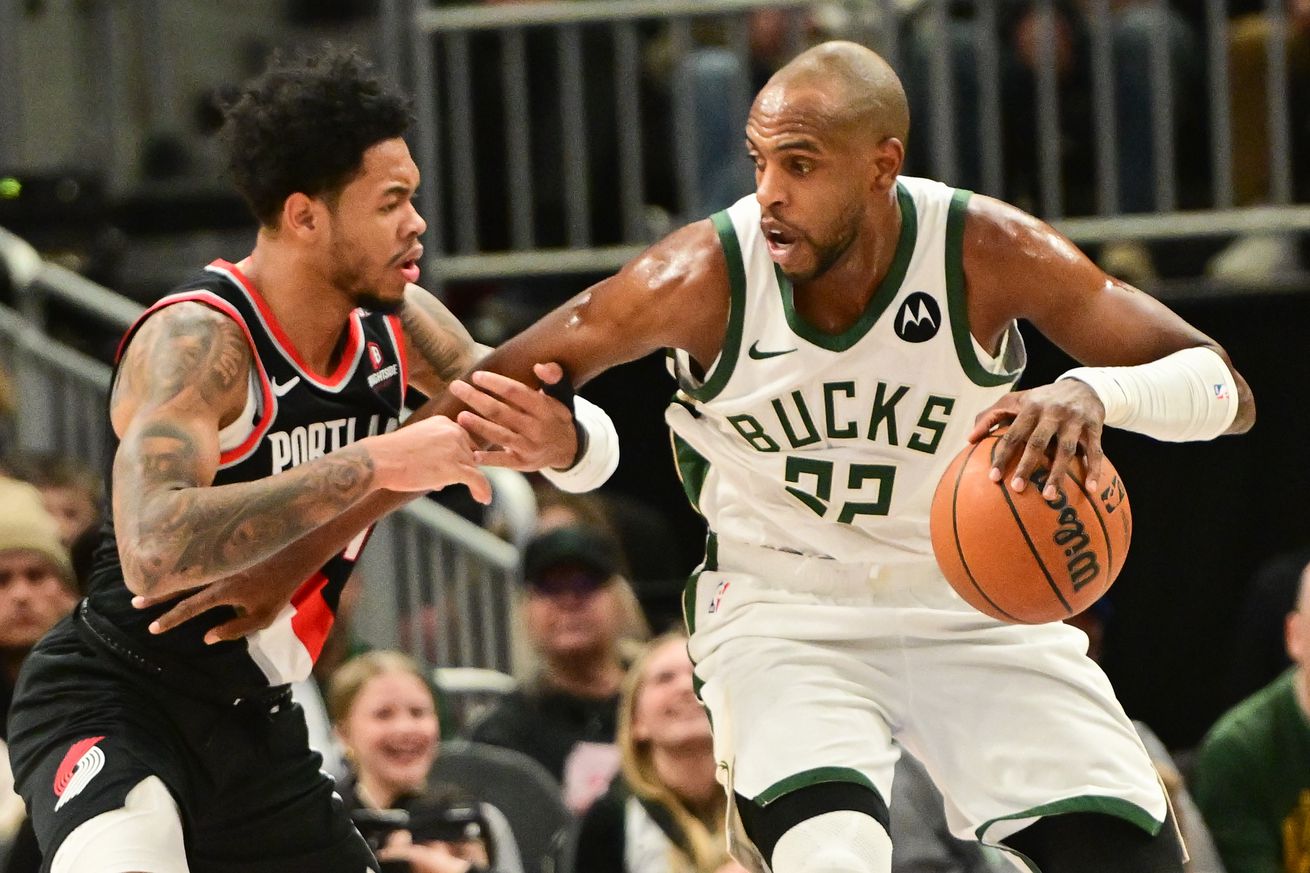 NBA: Portland Trail Blazers at Milwaukee Bucks