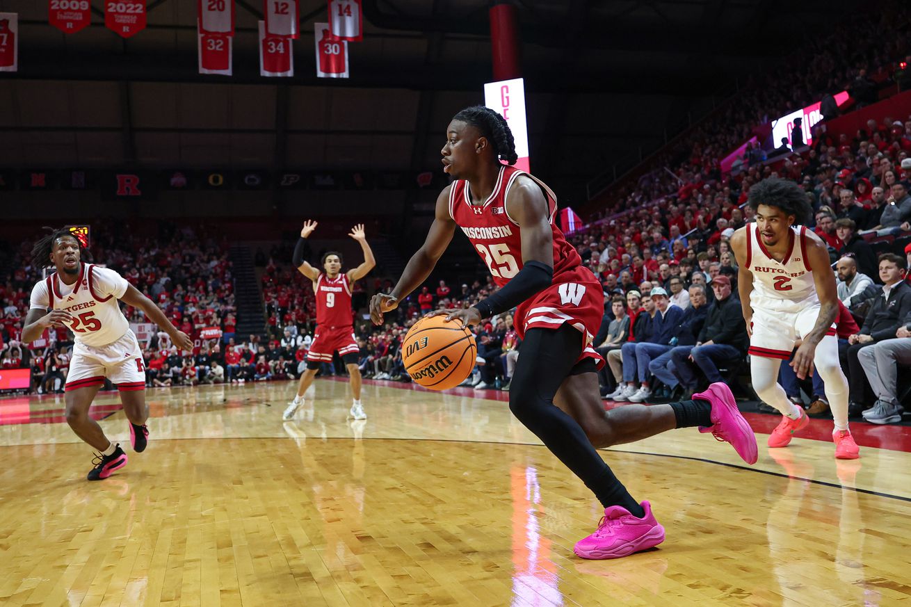 NCAA Basketball: Wisconsin at Rutgers