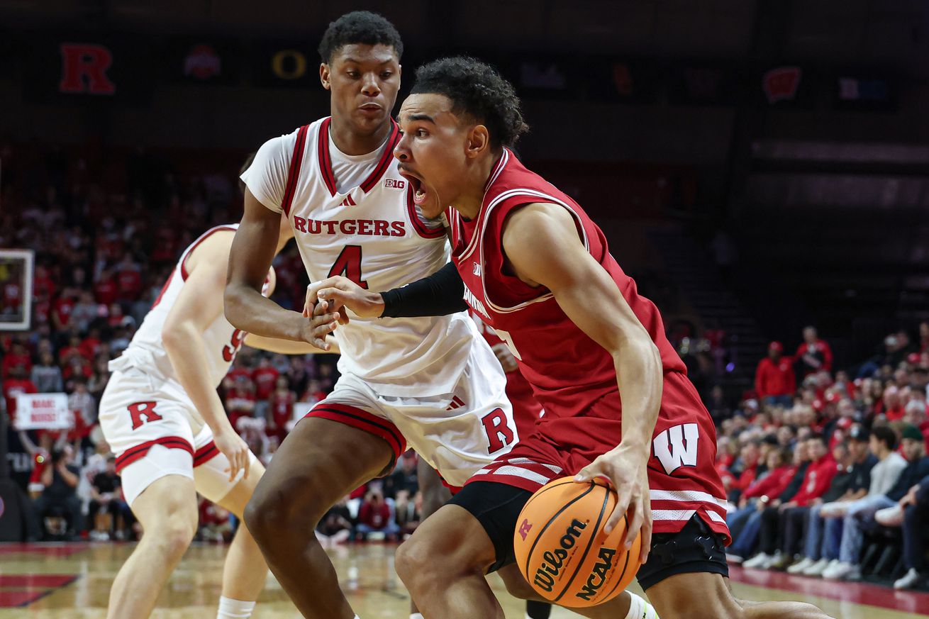 NCAA Basketball: Wisconsin at Rutgers