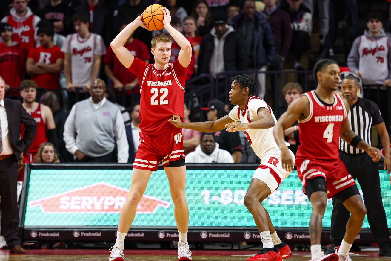 NCAA Basketball: Wisconsin at Rutgers