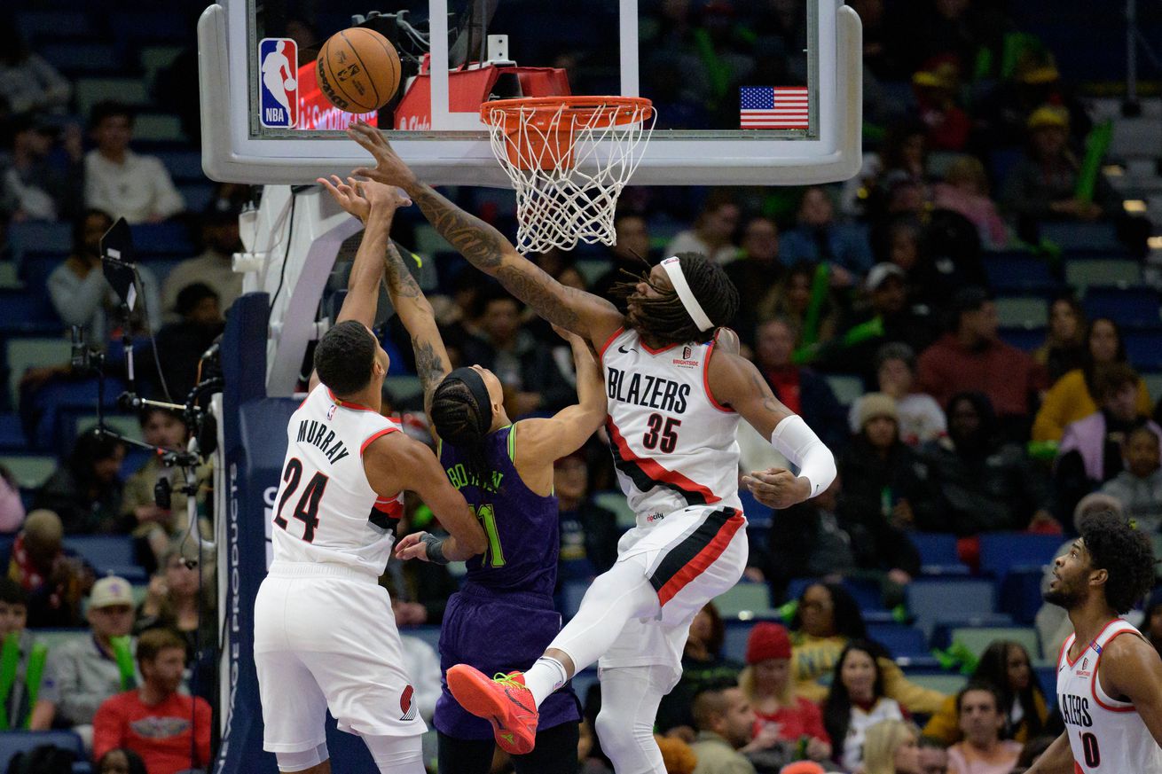 NBA: Portland Trail Blazers at New Orleans Pelicans