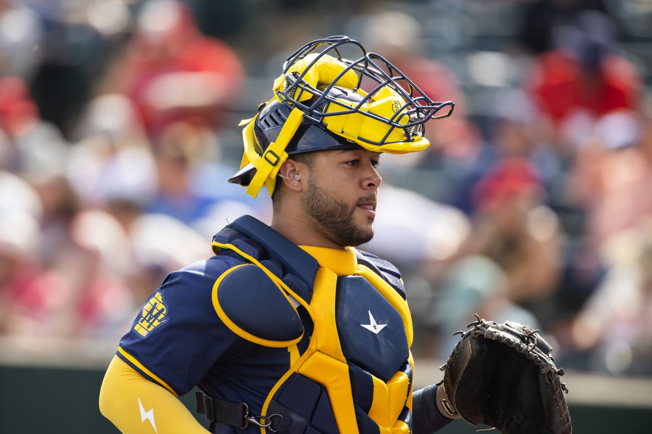 MLB: Spring Training-Milwaukee Brewers at Los Angeles Angels