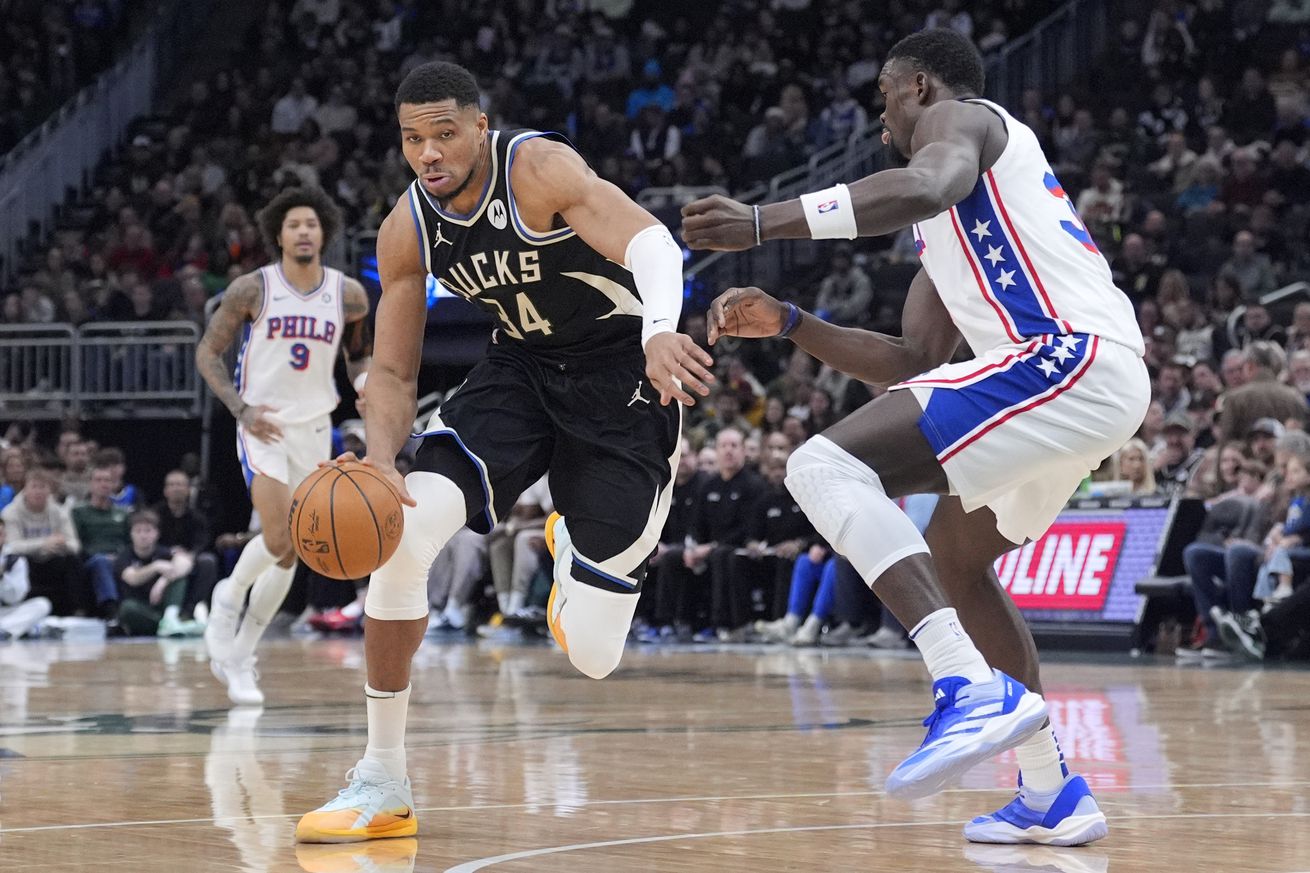 NBA: Philadelphia 76ers at Milwaukee Bucks