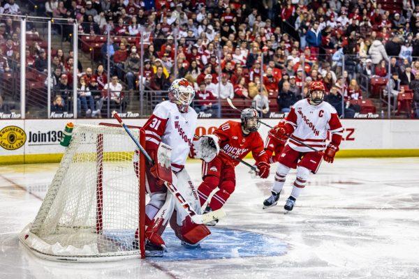 Men’s Hockey: Badgers dismissed by Buckeyes from Big Ten tournament, await NCAA postseason fate