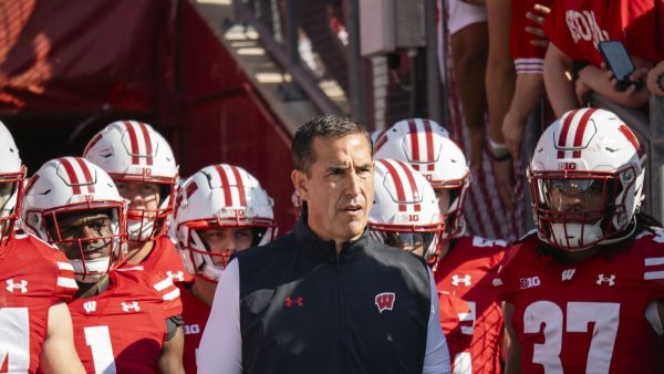 Badger Head Coach Luke Fickell. October 5, 2024. 