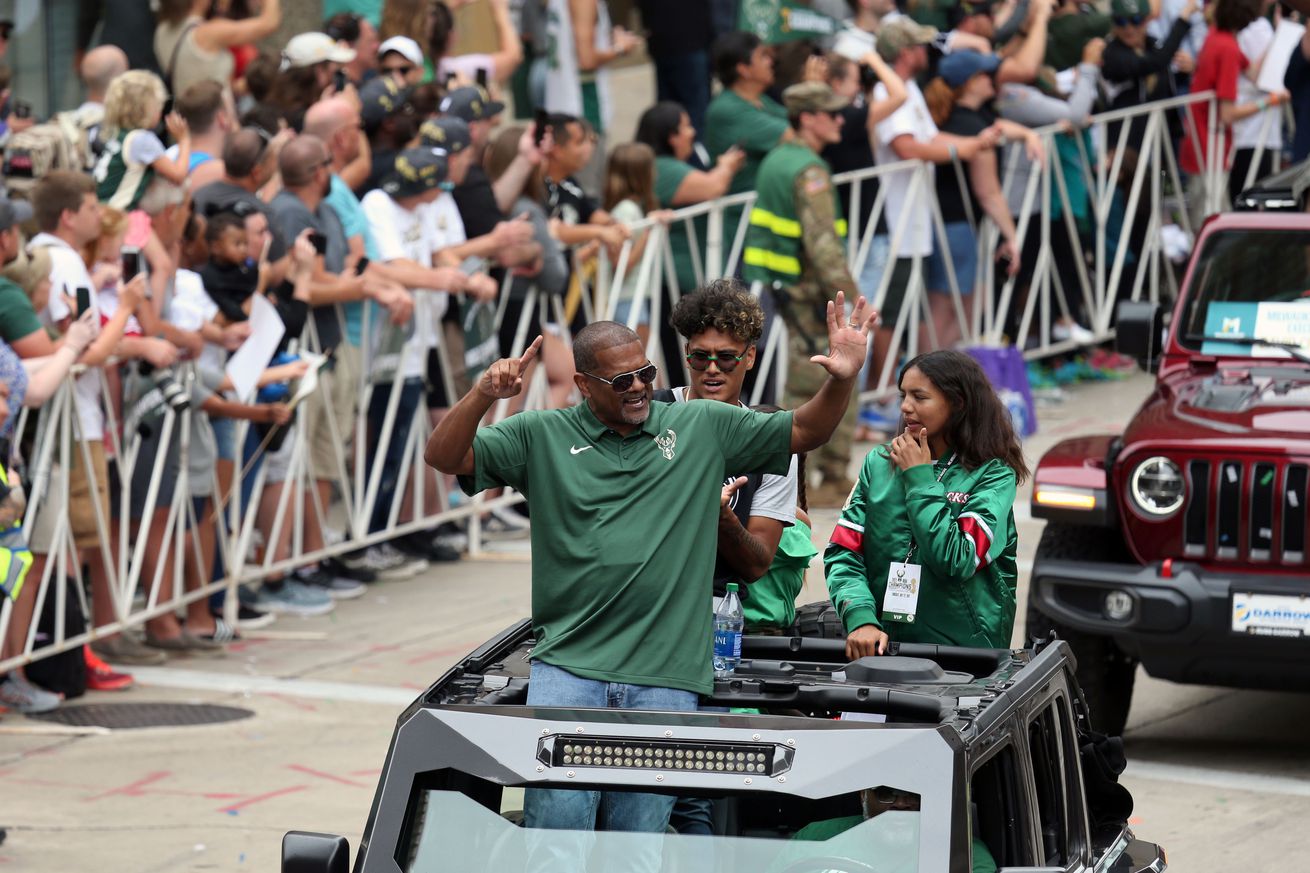 NBA: NBA Champions-Milwaukee Bucks Victory Parade