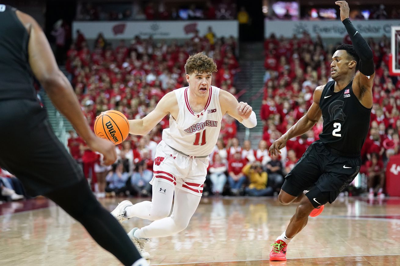 NCAA Basketball: Michigan State at Wisconsin