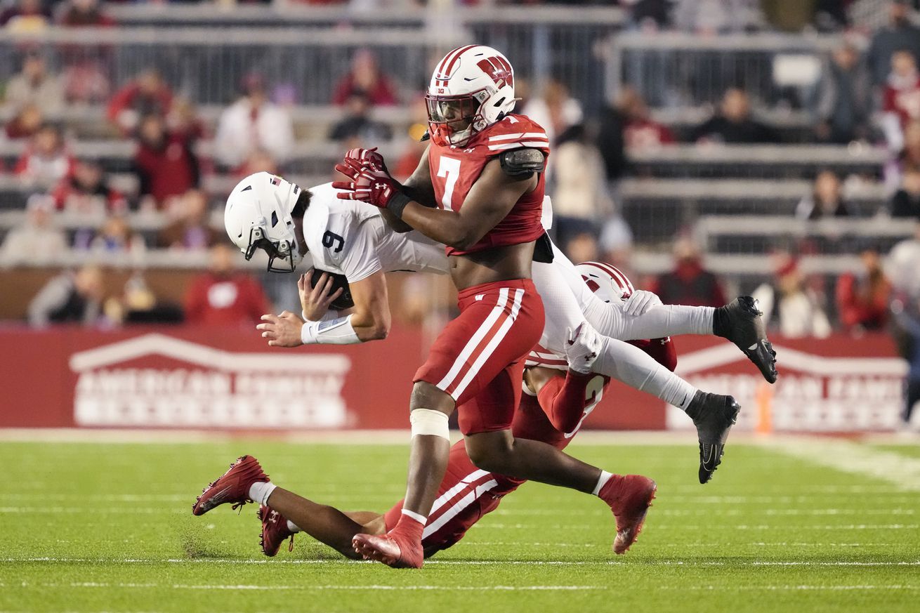 NCAA Football: Penn State at Wisconsin