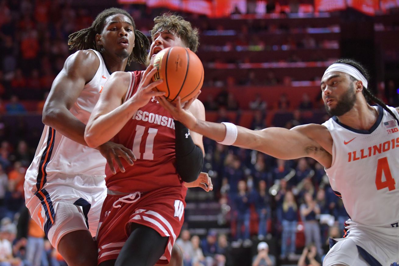 NCAA Basketball: Wisconsin at Illinois