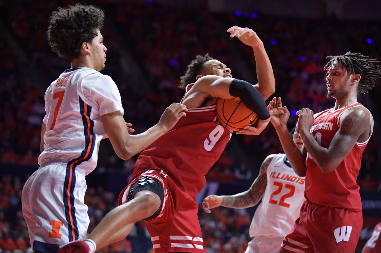 NCAA Basketball: Wisconsin at Illinois