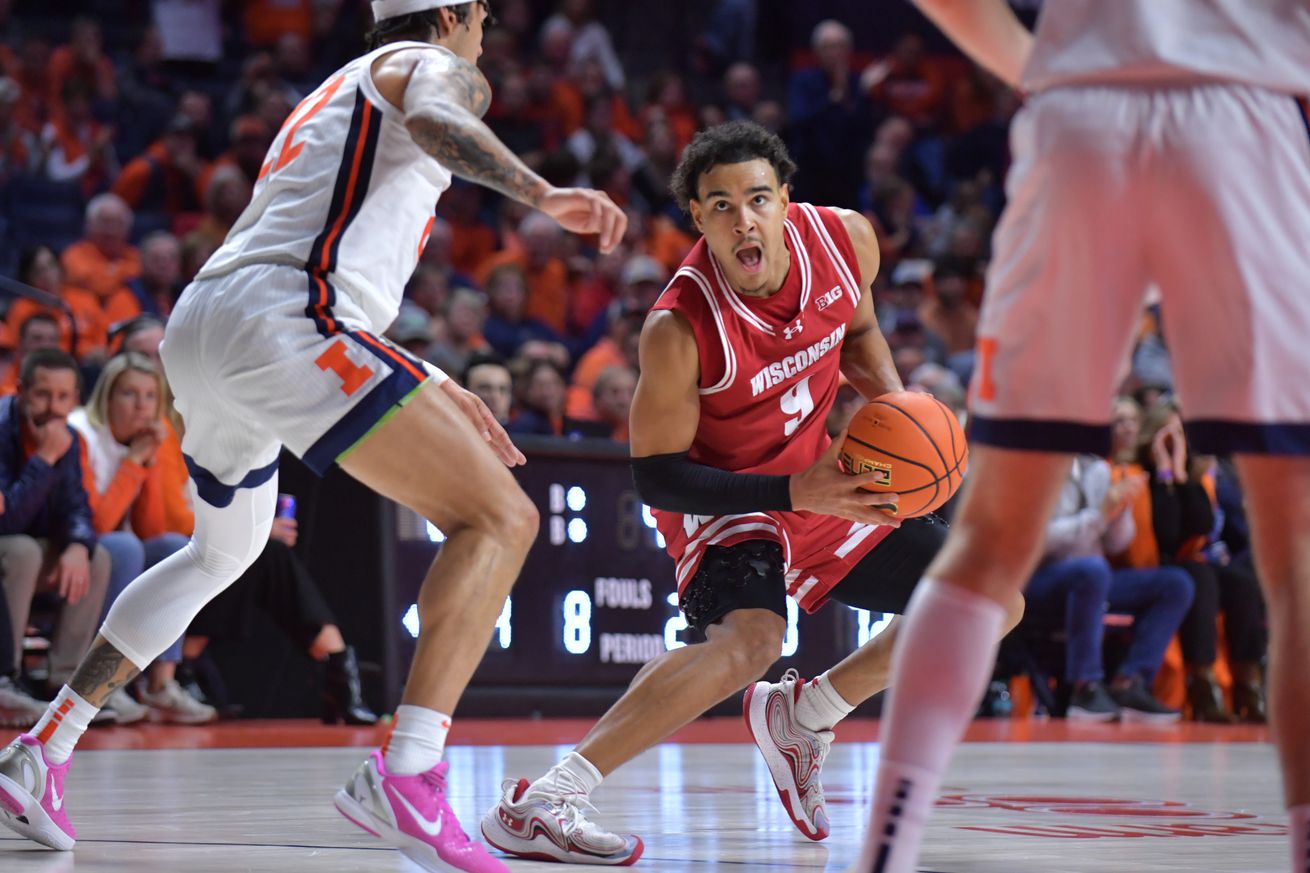 NCAA Basketball: Wisconsin at Illinois