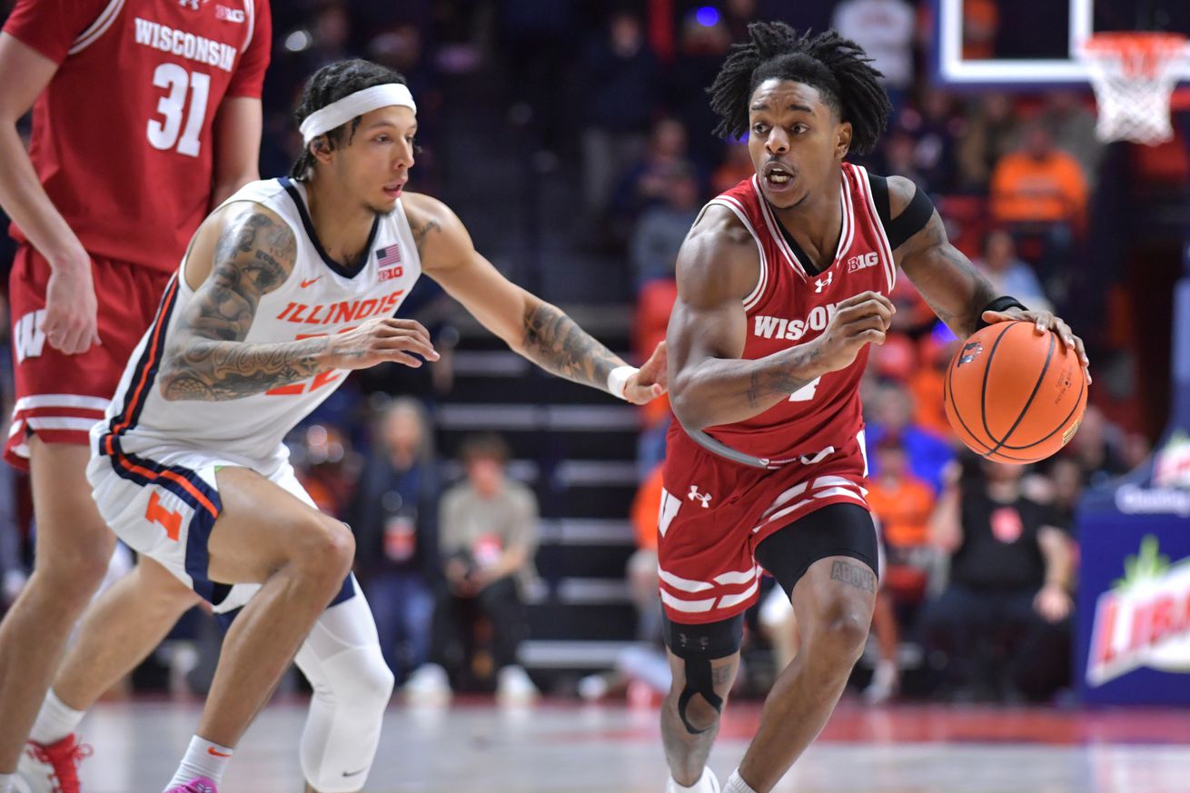 NCAA Basketball: Wisconsin at Illinois