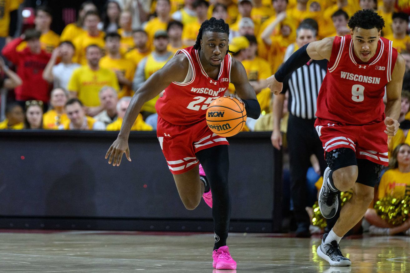 NCAA Basketball: Wisconsin at Maryland