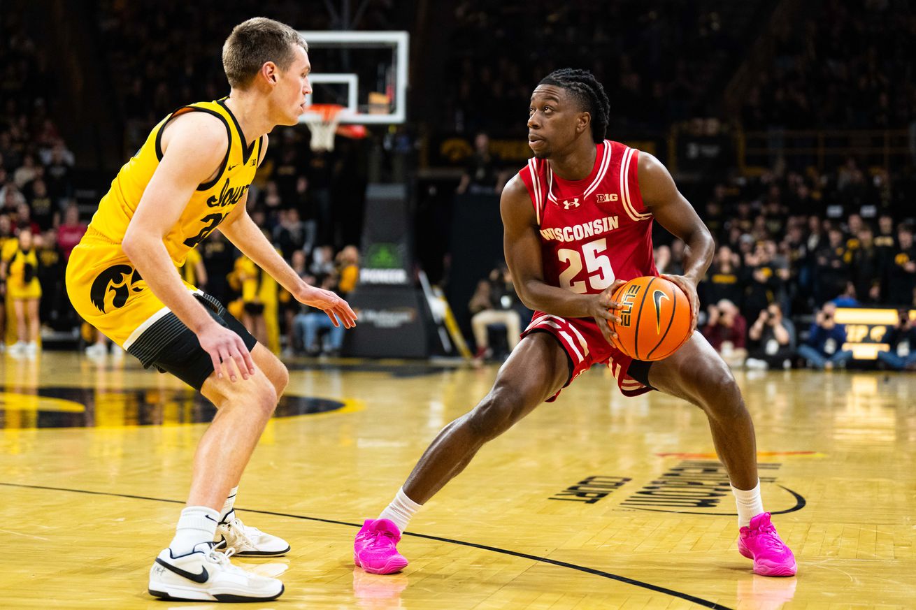 NCAA Basketball: Wisconsin at Iowa