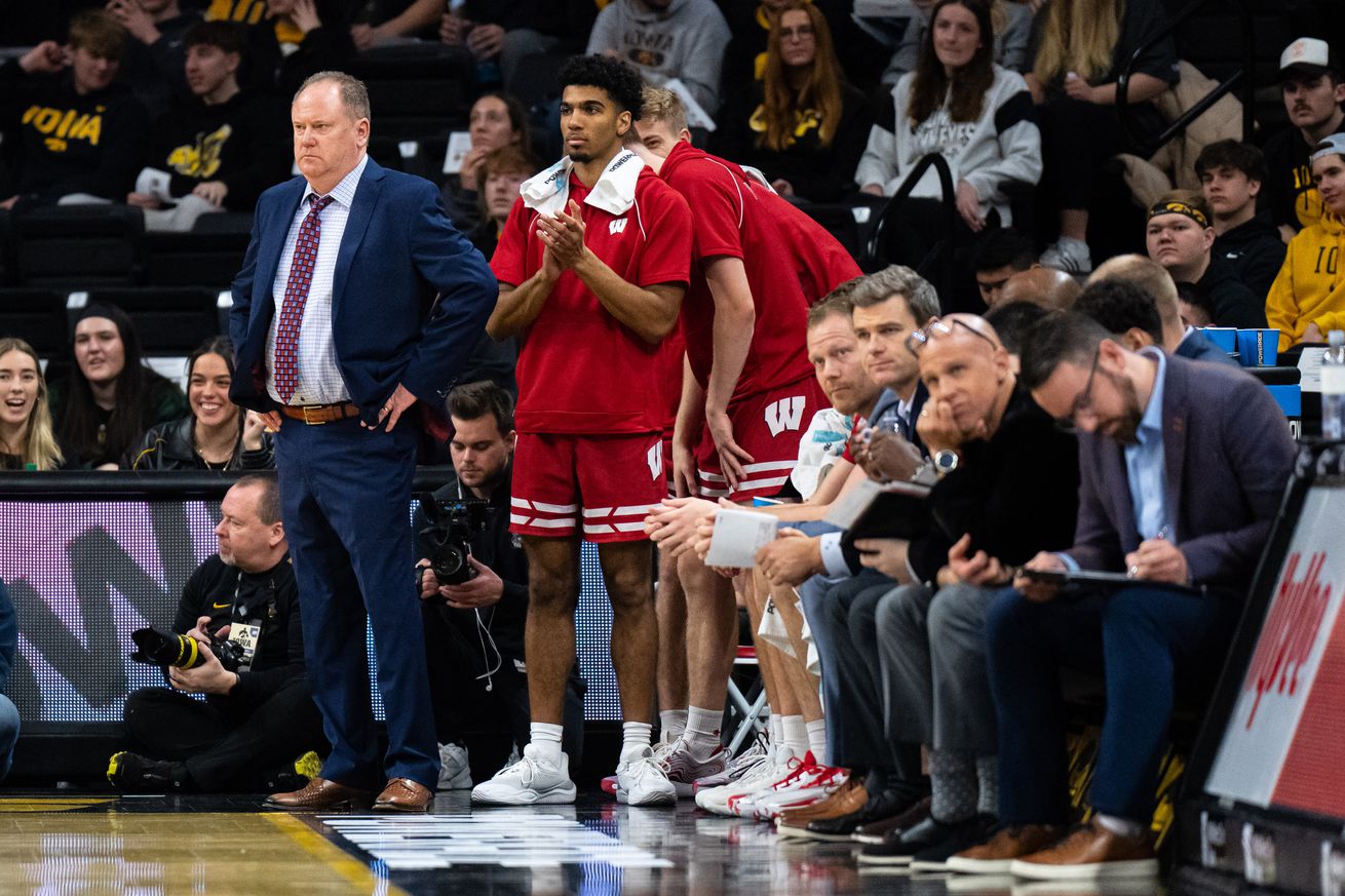 NCAA Basketball: Wisconsin at Iowa