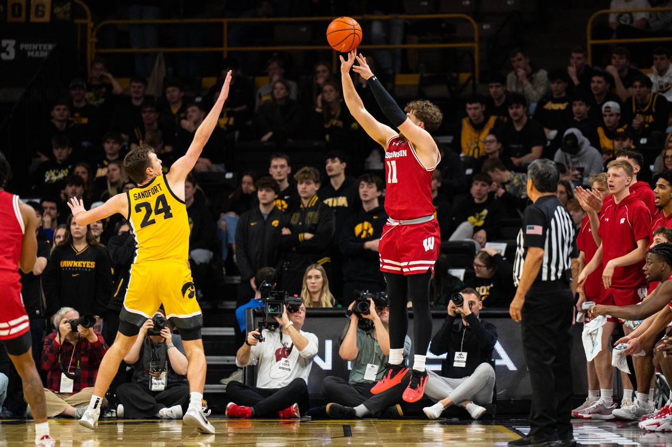 NCAA Basketball: Wisconsin at Iowa