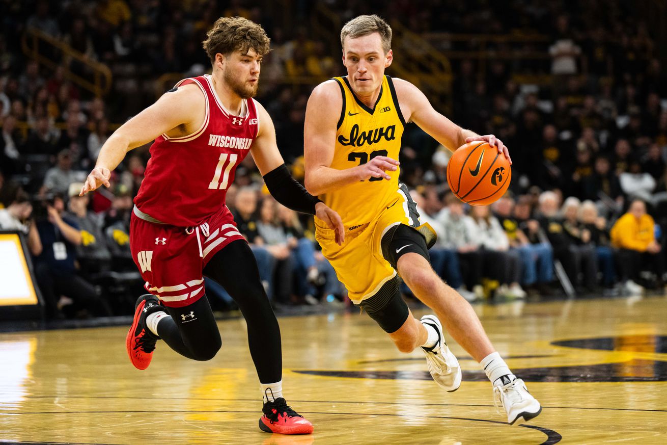 NCAA Basketball: Wisconsin at Iowa