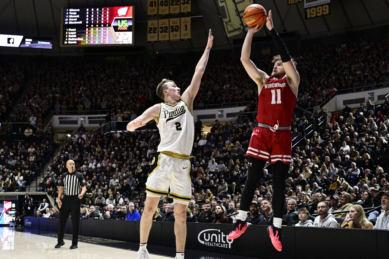 NCAA Basketball: Wisconsin at Purdue