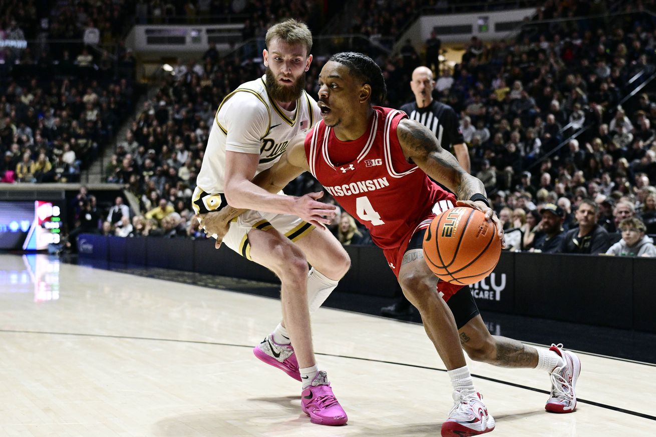 NCAA Basketball: Wisconsin at Purdue