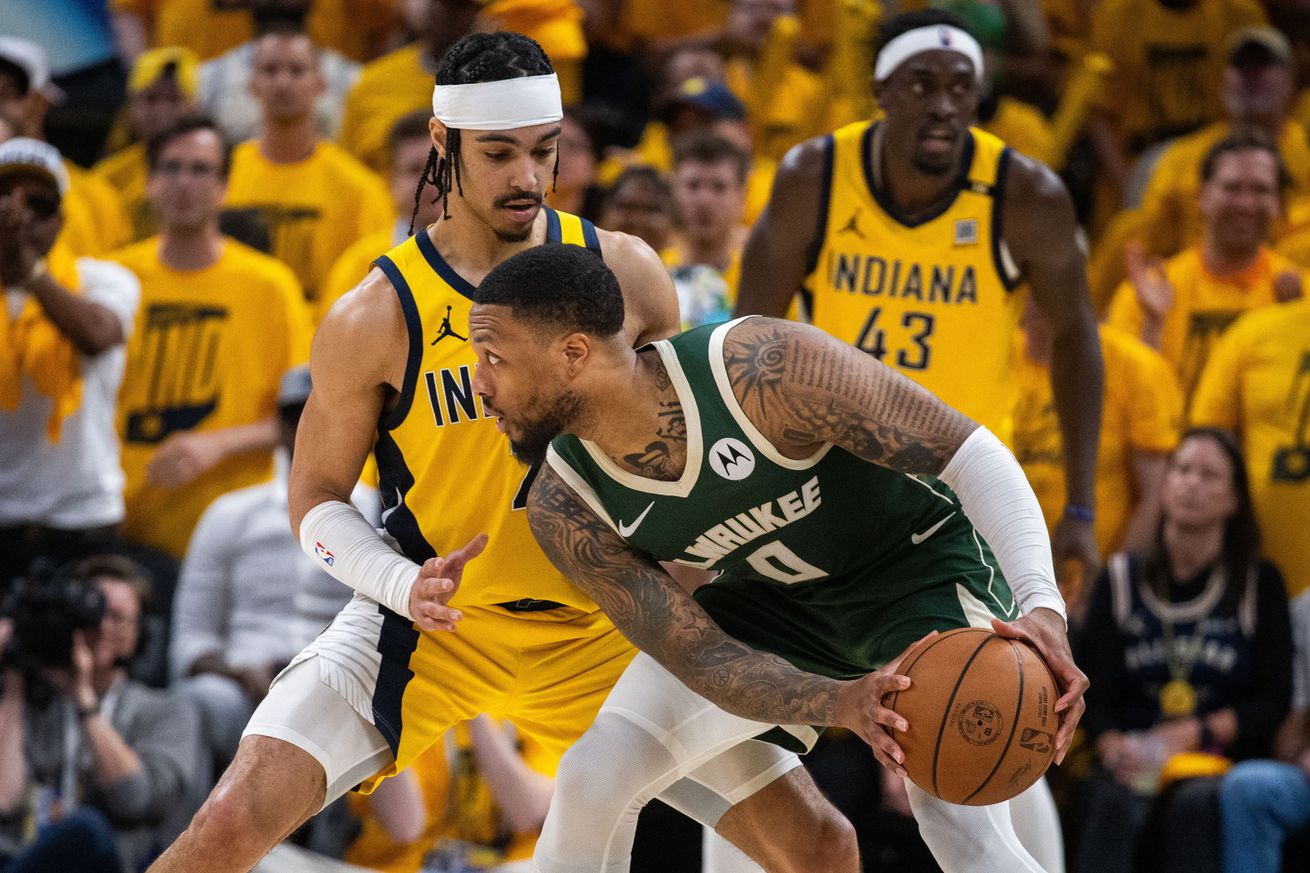 NBA: Playoffs-Milwaukee Bucks at Indiana Pacers