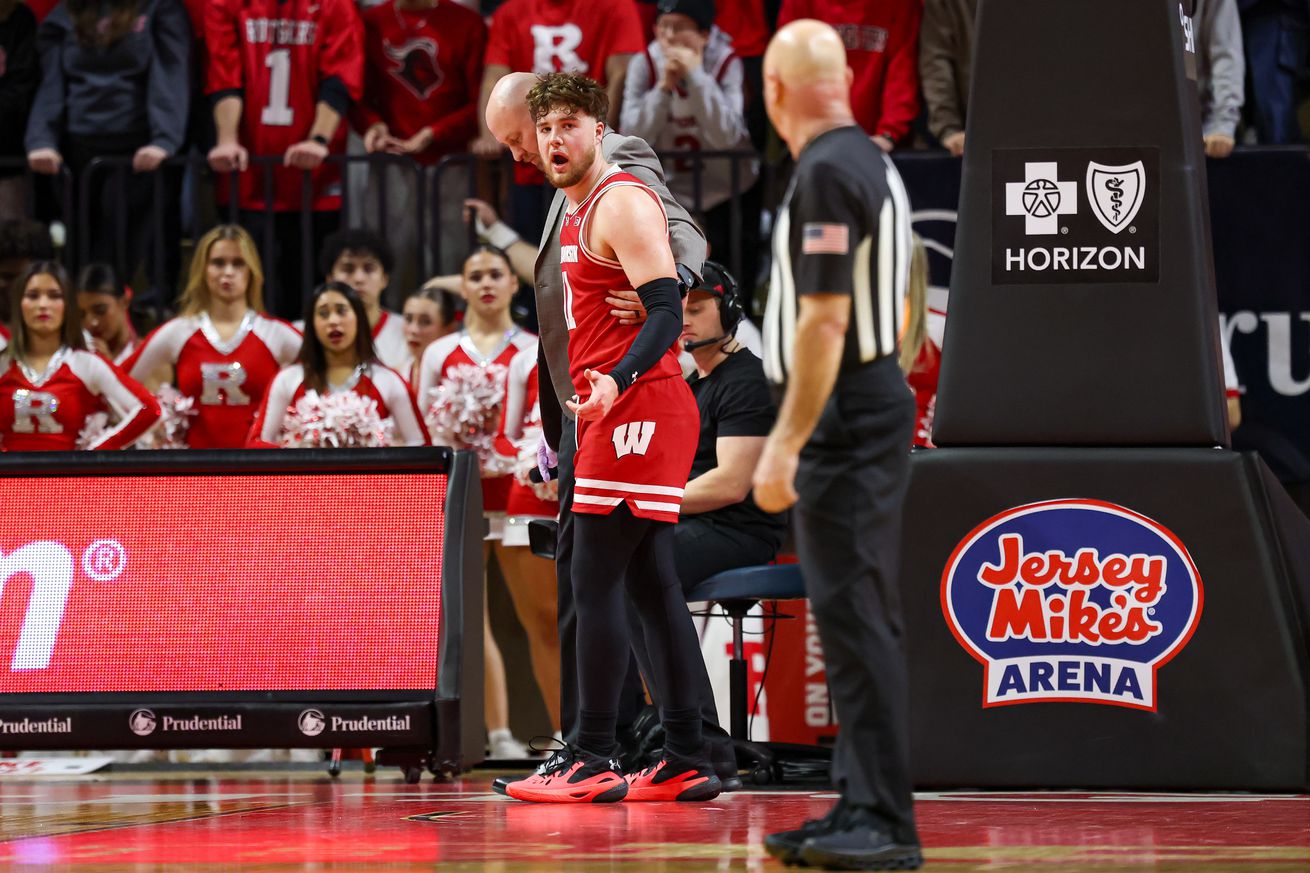 NCAA Basketball: Wisconsin at Rutgers