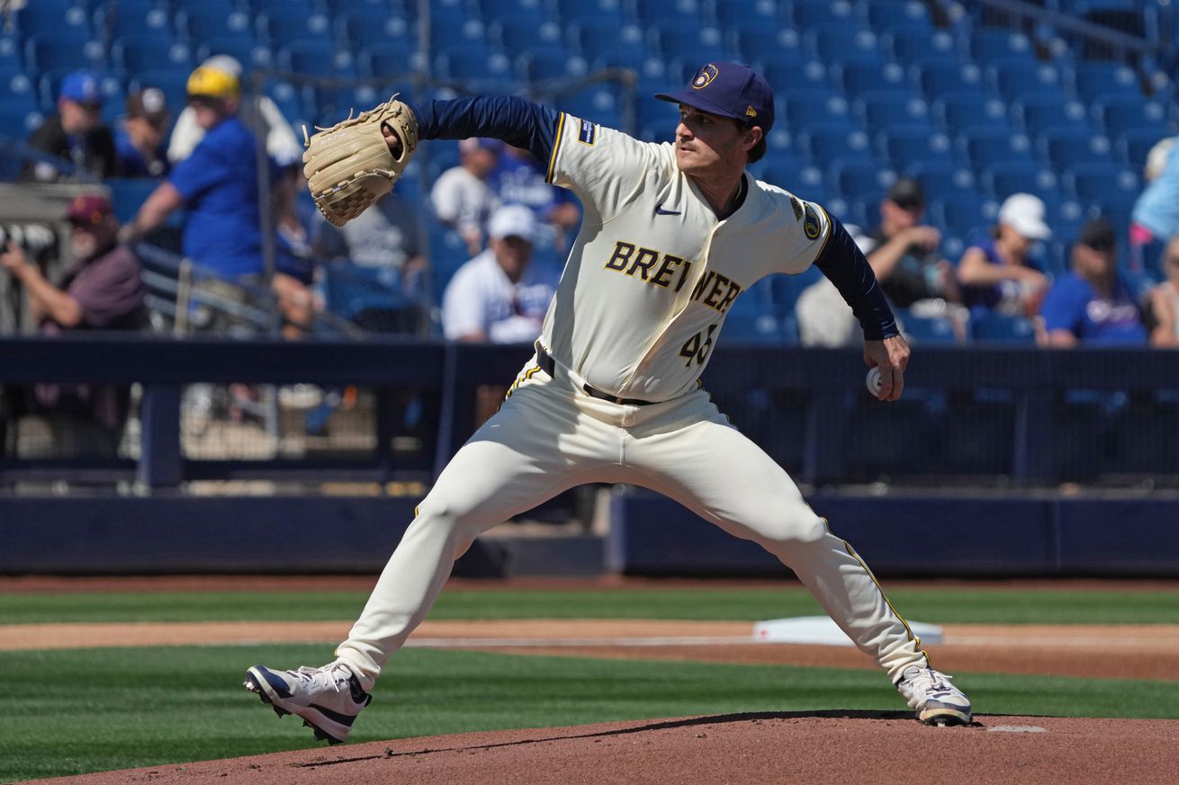 MLB: Spring Training-Los Angeles Dodgers at Milwaukee Brewers