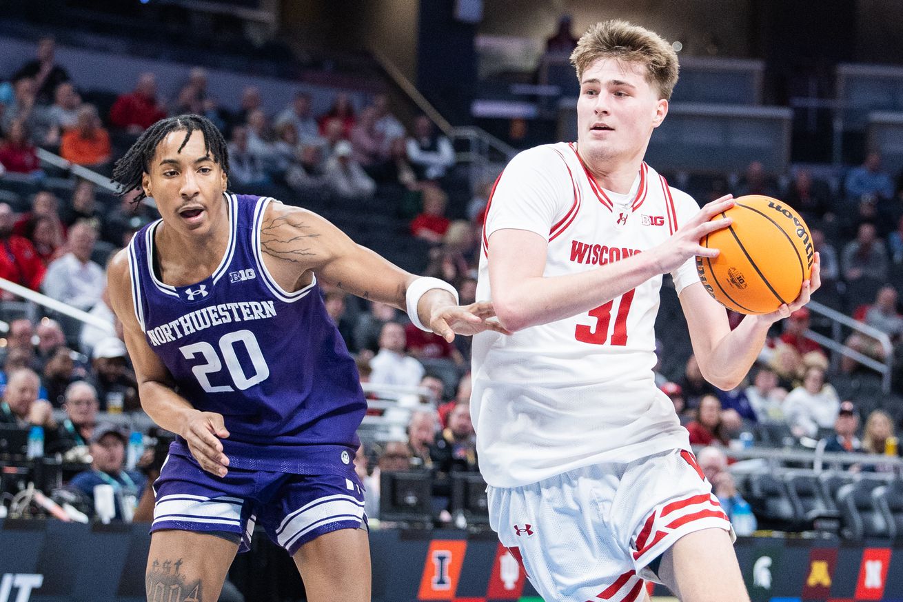 NCAA Basketball: Big Ten Conference Tournament Second Round-Wisconsin vs Northwestern