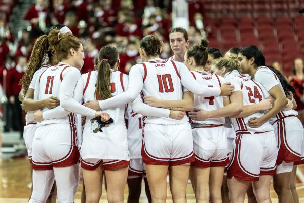 UW Women's basketball team faces #2 ranked UCLA. February 26, 2025. 